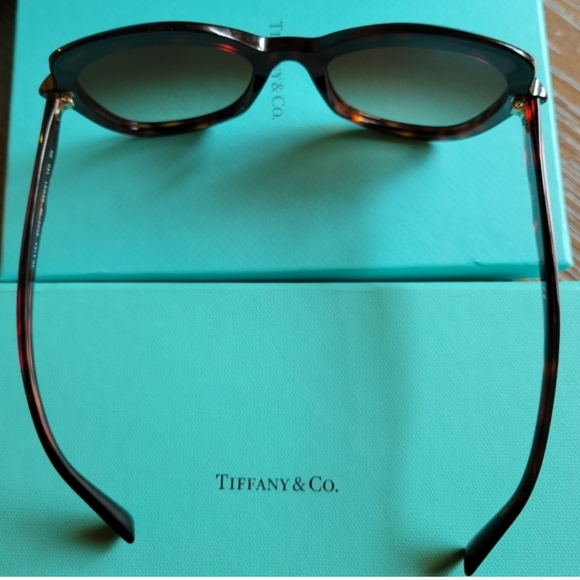 Tiffany & Co Pillow Sunglasses Havanah TF4154b - Picture 13 of 13